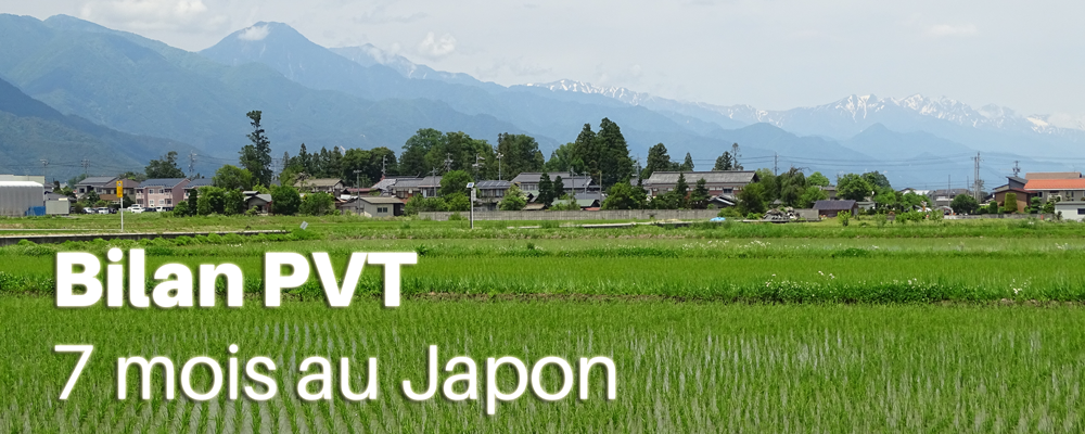 Bilan PVT - 7 mois au Japon