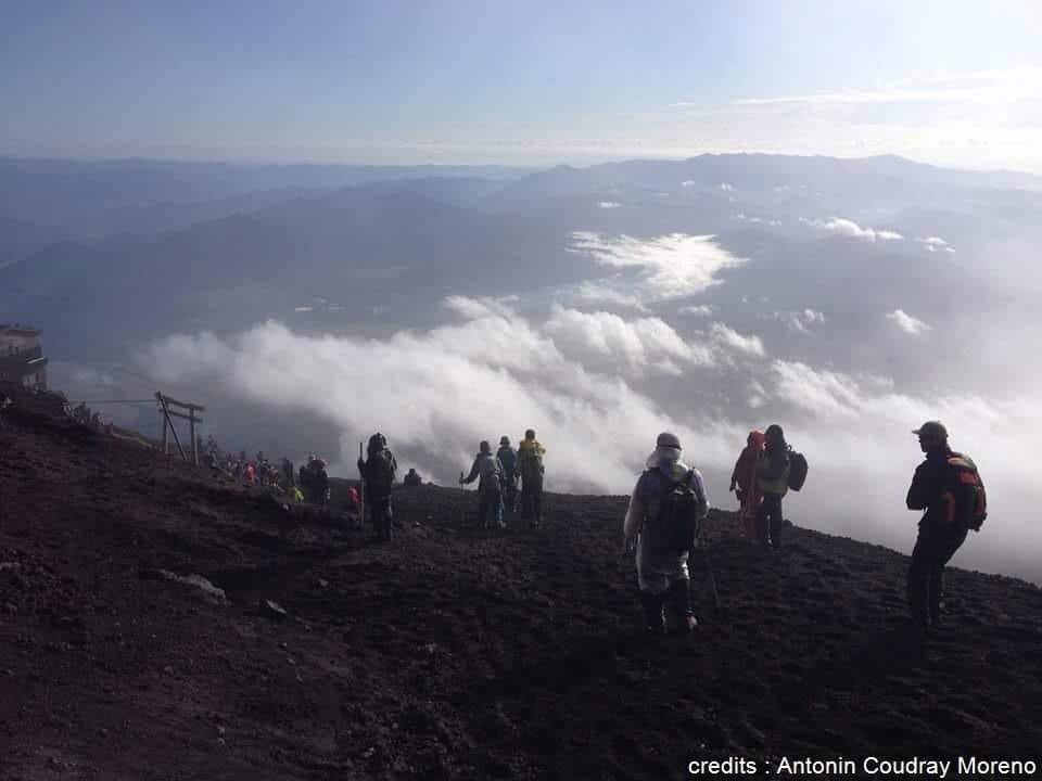 Escalader ler mont Fuji