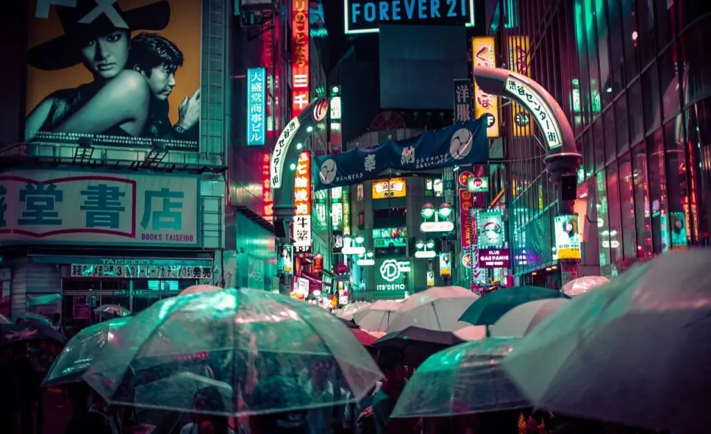 Shibuya de nuit