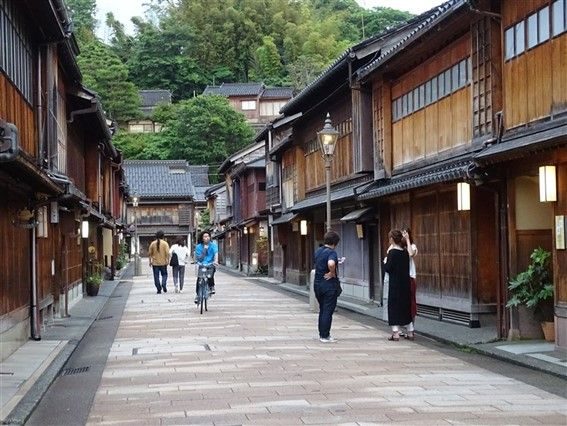 Higashi Chaya le quartier des geisha à Kanazawa