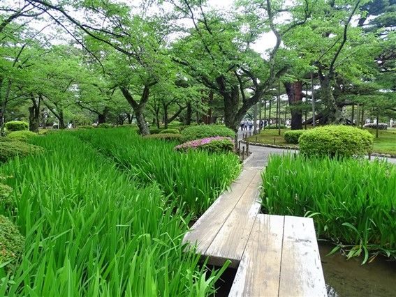 Kenrokuen le parc de Kanazawa