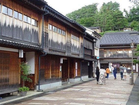 Le quartier traditionnel de Kanazawa Higashi Chaya