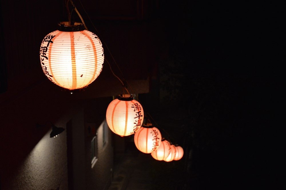Lanternes au Japon