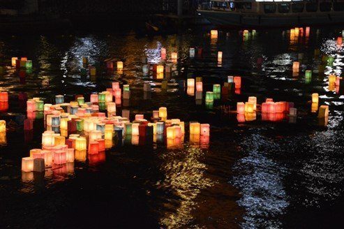Les lanternes d'Hiroshima