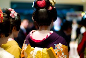 Une coiffure de Maiko