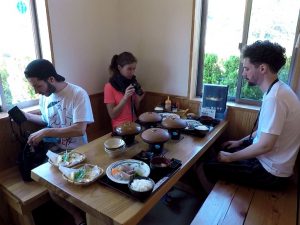Le repas à Tottori