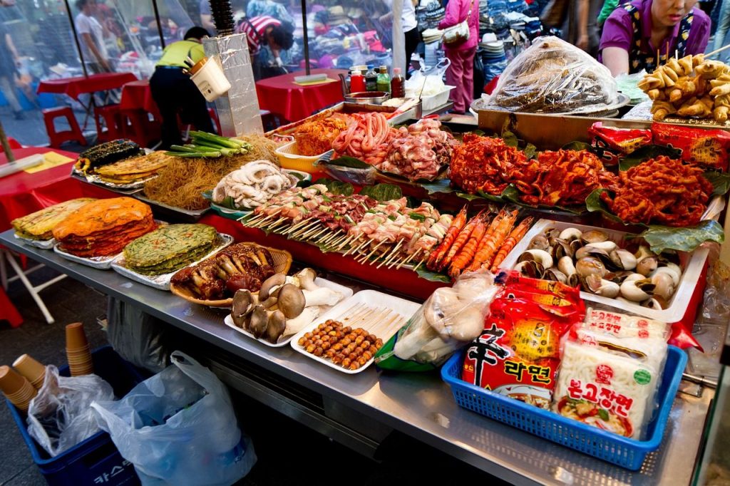 Le marché de Gwangjang