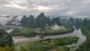La ville de Guilin en Chine