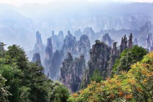 Les montagnes de Zhangjiajie