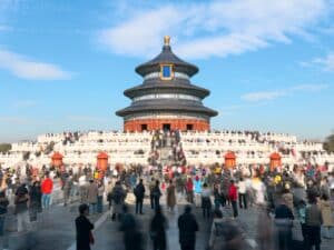 Le temple du ciel à Pékin