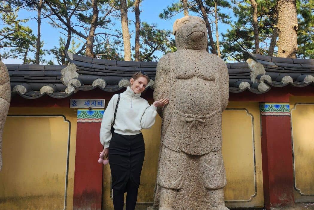 Barbara, guide en Corée