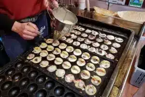 Des takoyaki à Tokyo