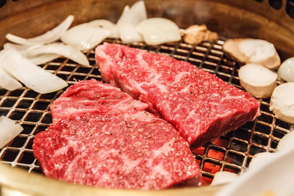 Dégustation de boeuf de Kobe