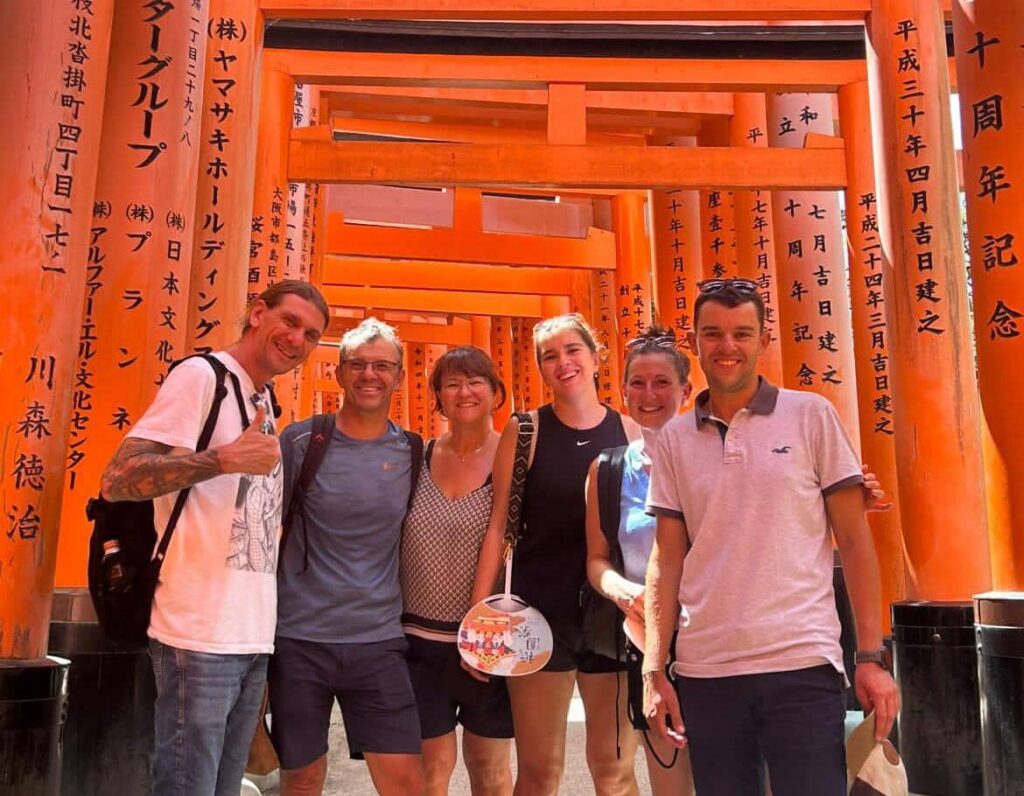 Une visite guidée à Kyoto au Japon