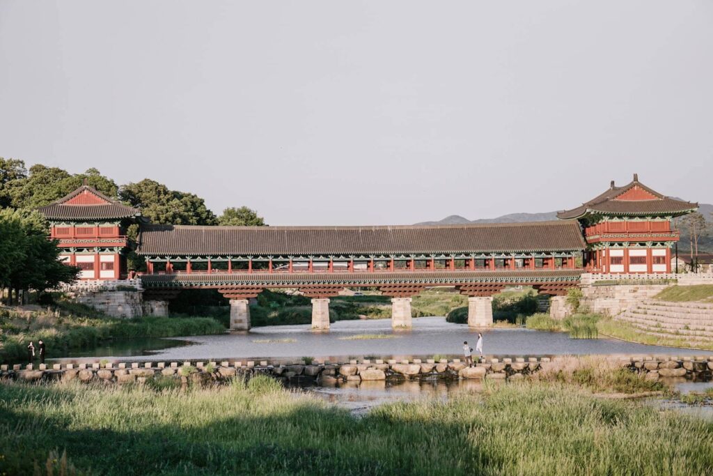 Un pont à Gyeongju